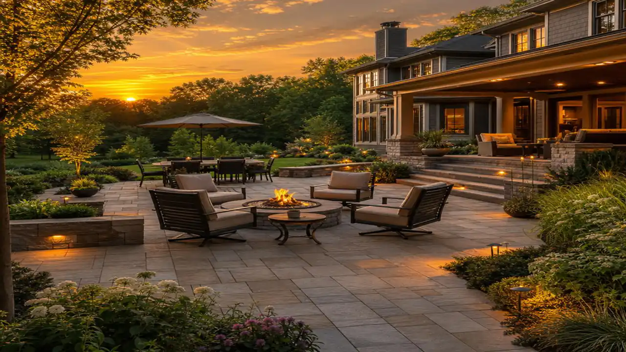 Premium landscape and hardscape patio