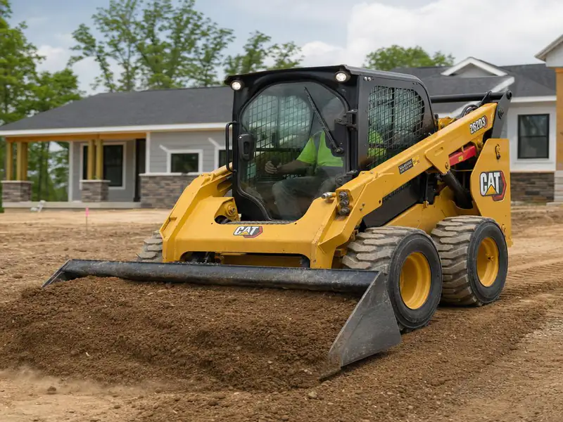 Skid steer site prep